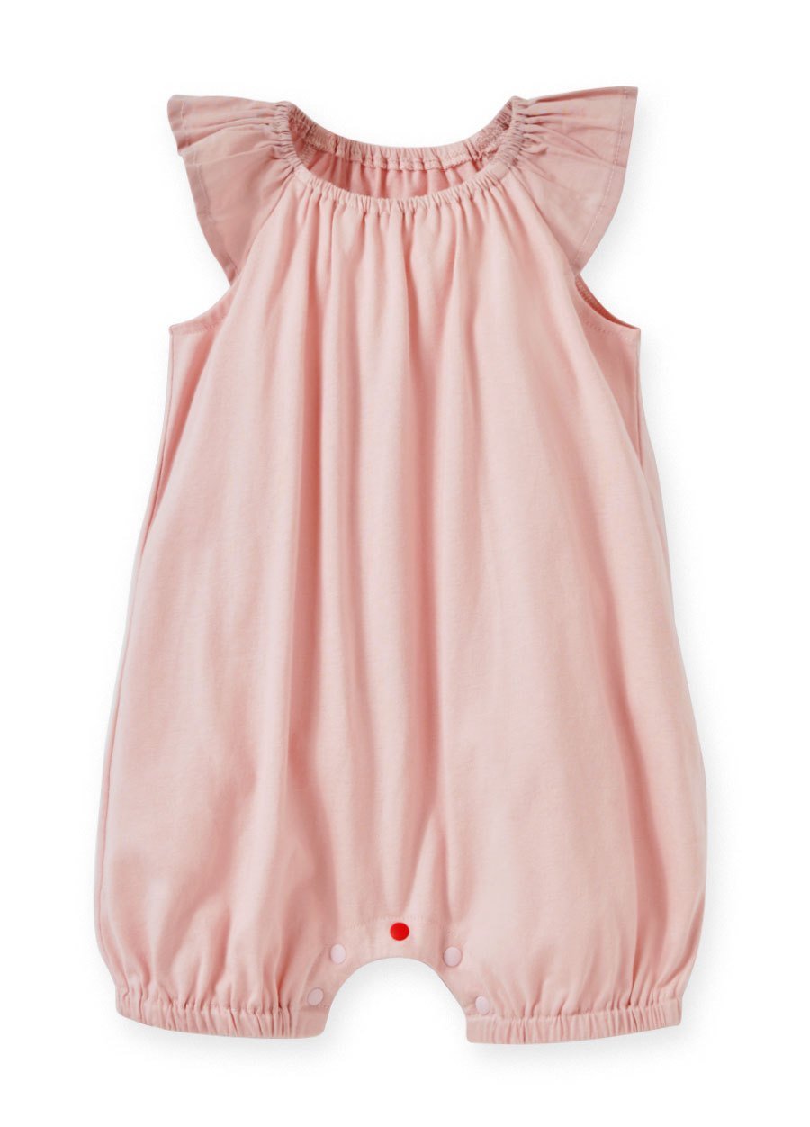 Ruffled Baby Sleeveless Romper