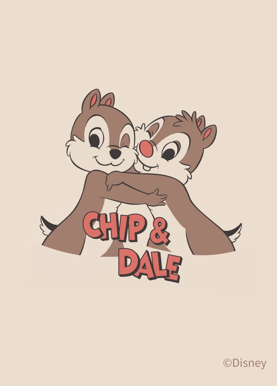 Disney Chip & Dale Baby Cotton Short Sleeve Bodysuit