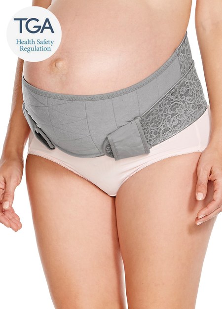 Ergonomic Maternity Support Belt-Grey1