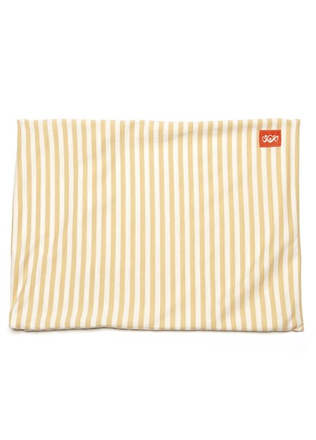 Non-Toxic Toddler Pillow Case - Yellow Stripe-Butter1