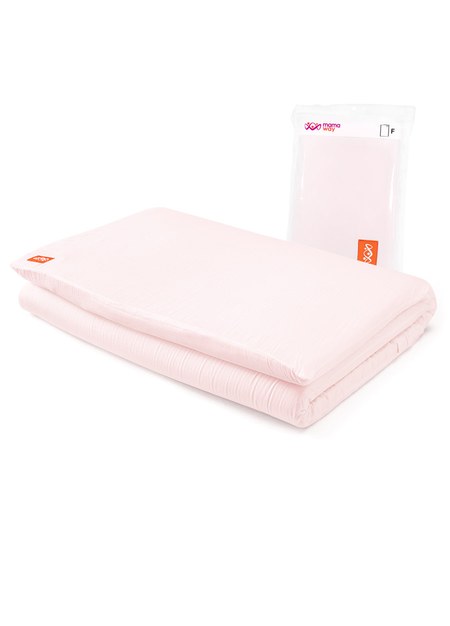Classic Cotton Cot Sheets 140x70cm-Pink1