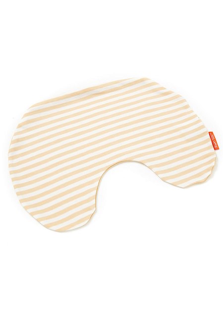 Hypoallergenic Neck Pillow Case - Yellow Stripe