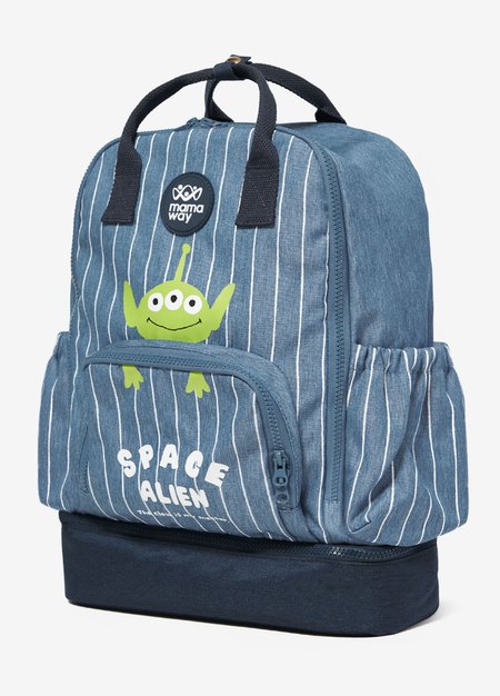 Carry All Nappy Backpack-Disney Alien-Blue1