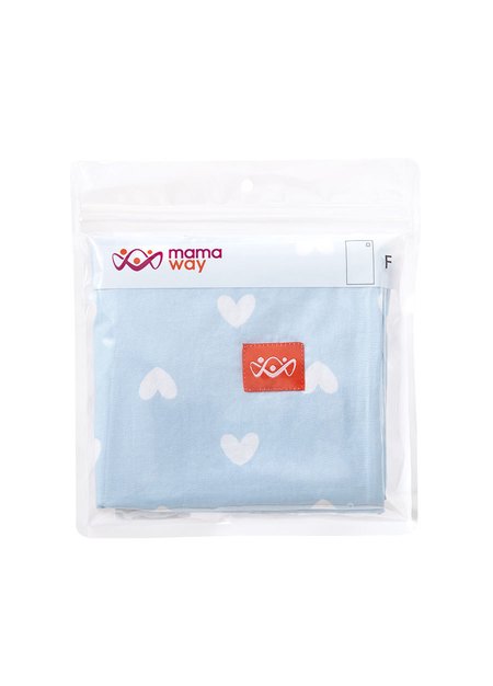 Cotton Heart Baby Box Mattress Sheets-Light Blue3