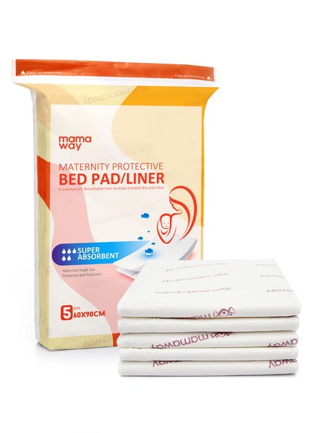 Maternity Protective Bed Pad/Liner-White1