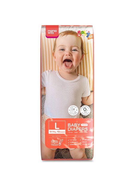 Mamaway Baby Diapers (L, 42pcs)