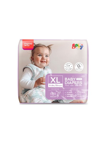 Mamaway Baby Diapers (XL, 32pcs)-XL1