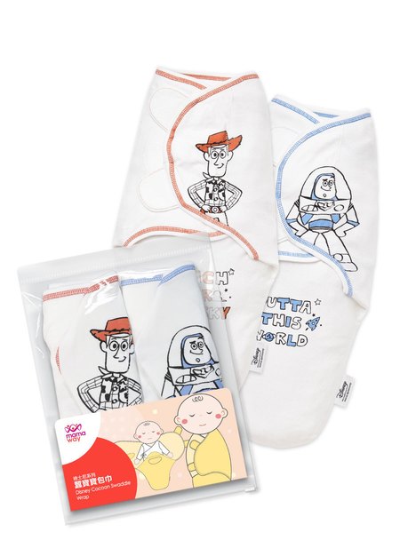 Disney Toy Story Cocoon Swaddle Wrap 2 Pack