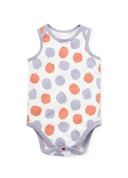 Baby Cotton S/L Bodysuit 2 Pcs Pack-Lilac4