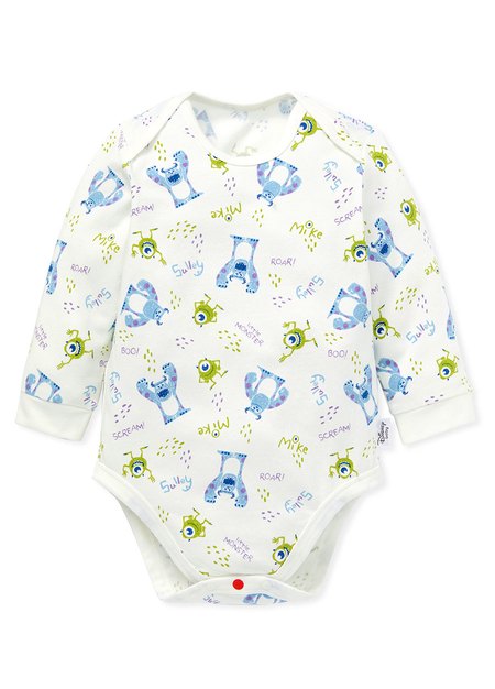 Disney Baby Cotton L/S Bodysuit 2 Pcs Pack-Lilac2