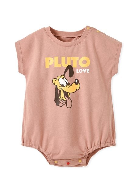 Disney Pluto Love Baby Cotton Short Sleeve Romper