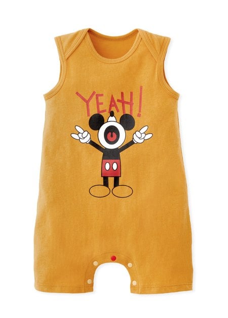 Disney Yeah! Mickey Baby Cotton Sleeveless Romper