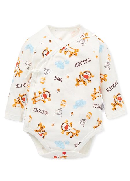Disney Tigger Newborn Cotton L/S Bodysuit 2 Pcs Pack-Orange2