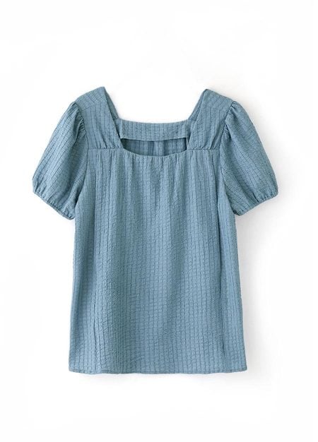 Square Collar Maternity & Nursing Top