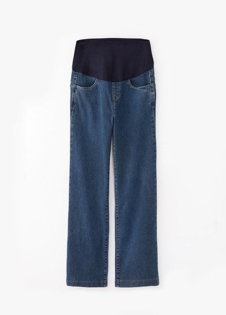 No Worry Maternity Straight Leg Jeans