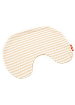 Hypoallergenic Neck Pillow Case - Yellow Stripe - Butter