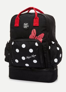 Carry All Nappy Backpack - Disney Minnie - Black