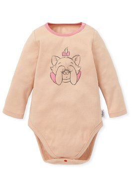 Baby Disney Cotton Long Sleeve Bodysuit - Dusty Pink