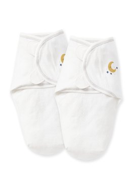 Early Baby Cocoon Swaddle Gift Set (2 pcs) - White