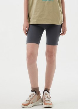 Ultra-Stretch Maternity Biker Shorts - Sage