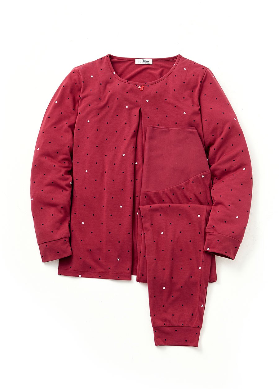 Mickey Dotty Maternity & Nursing Pyjama Set