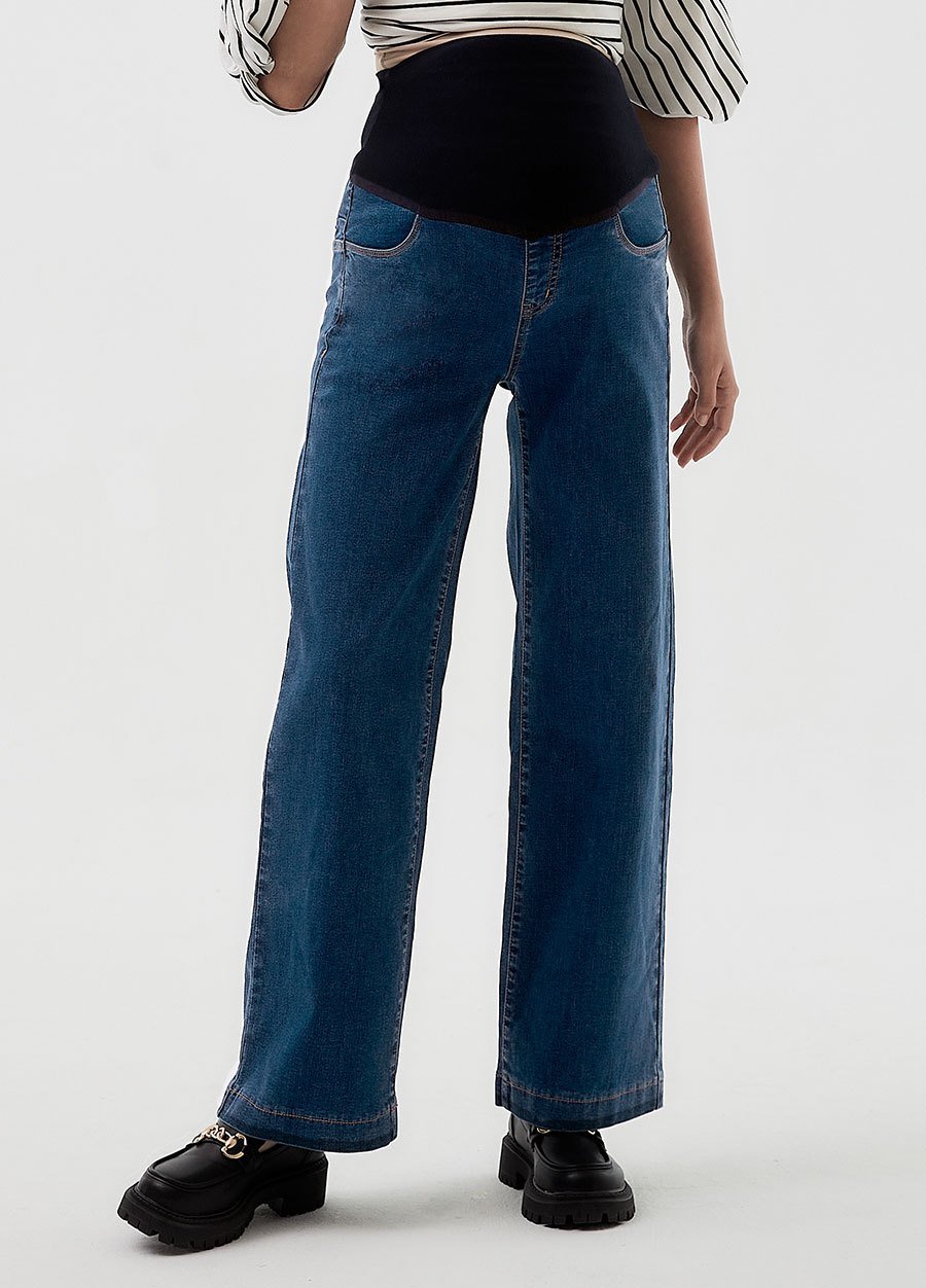 No Worry Maternity Straight Leg Jeans