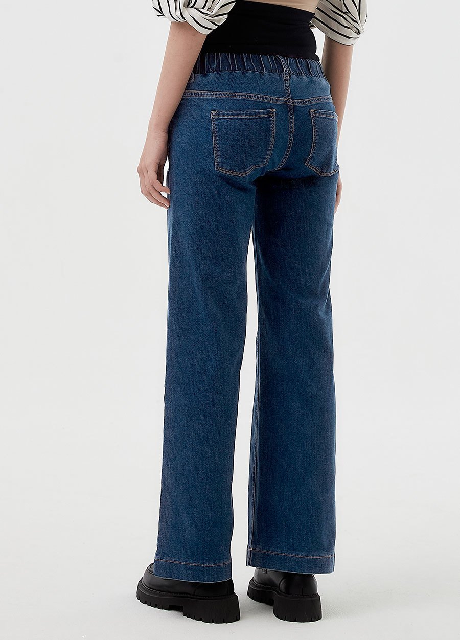 No Worry Maternity Straight Leg Jeans