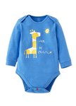 Little Giraffe Baby Cotton L/S Bodysuit