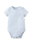 Blue Elephant Baby Cotton Short Sleeve Bodysuit 2 Pcs Pack