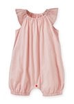 Ruffled Baby Sleeveless Romper