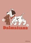 Disney Dalmatians & Teddy Baby Cotton Short Sleeve Romper