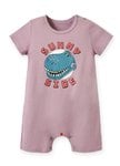 Disney Sunny Side Rex  Baby Cotton Short Sleeve Romper