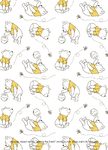 Disney Winnie The Pooh Newborn Cotton L/S Romper 2 Pcs Pack