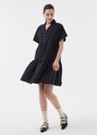 Cotton Maternity & Nursing Short Sleeve Tiered Dress