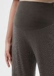 Pleated Maternity Straight Leg Pants