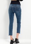 Insider Crop Step Fray Maternity Slim Jeans