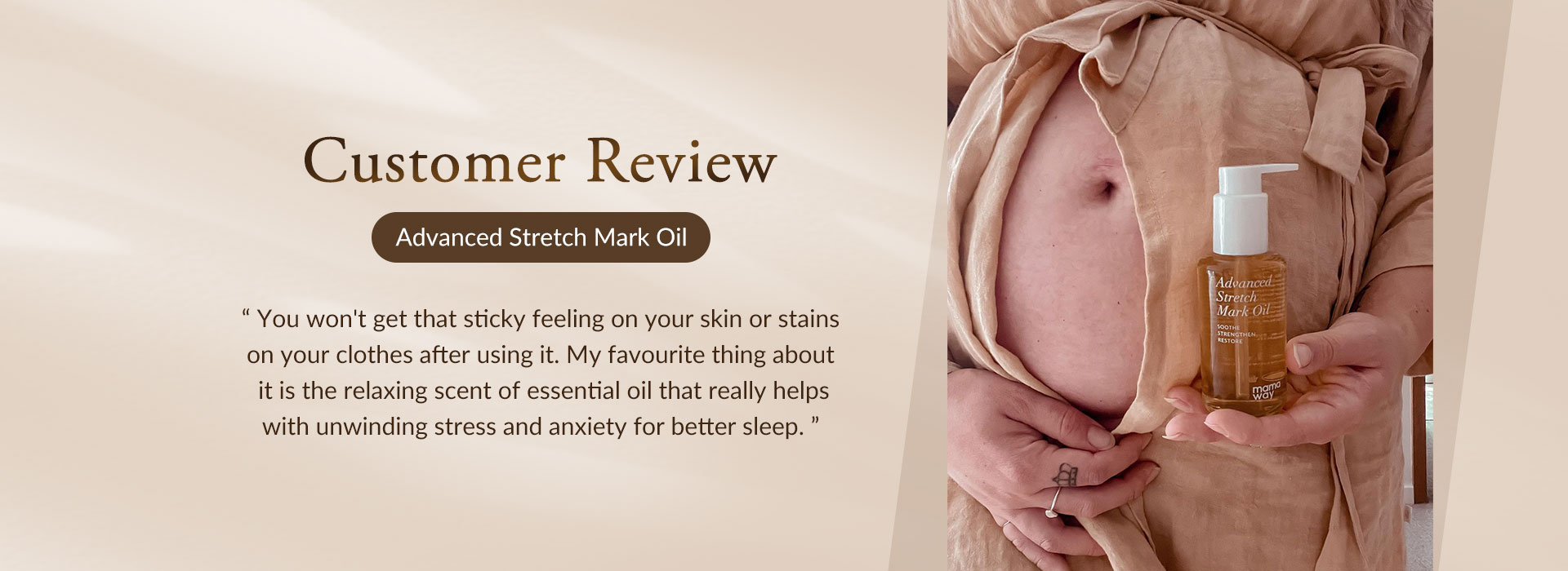 Stretch Mark Oil Customer Review