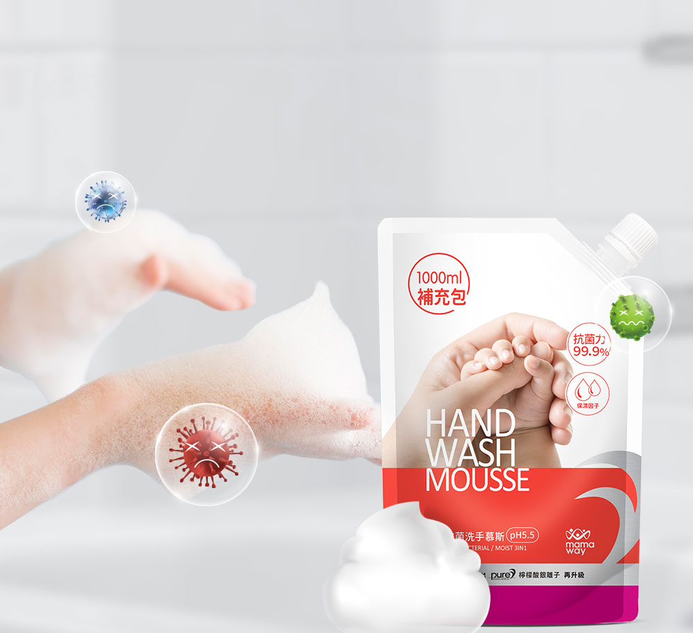 Hand wash mousse- refill