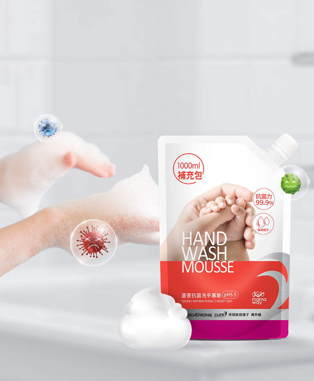 Hand wash mousse- refill