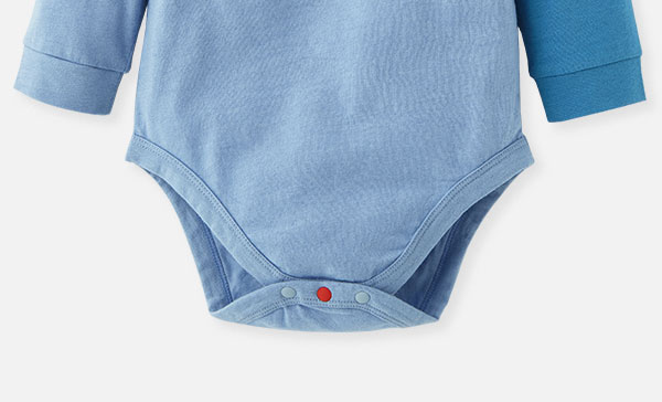 Dinosaur Soar Baby Cotton L/S Bodysuit