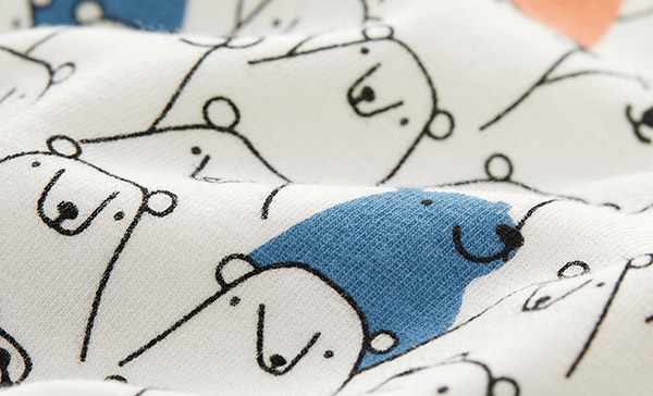 Polar Bear Newborn Cotton L/S Bodysuit 2 Pcs Pack