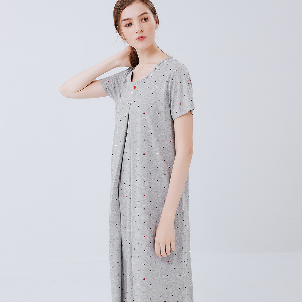 Mickey Dotty Maternity & Nursing Pyjama Dress